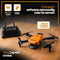 SefSay P8 Drone - Quadcopter - Dubbele camera obstakel ontwijking - Oranje (2 accu's)
