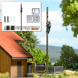 Busch 7966 H0 Mastklimmer (tijdperk III - IV) figuren Kant-en-klaar model