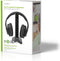 Nedis RF TV-Koptelefoon - Draadloos Over-Ear - 25m bereik - Zwart
