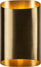 Atmooz - Wandlamp Arturo - G9 - Woonkamer / Slaapkamer - Kleur : Goud Brons - Hoogte : 25cm - Metaal