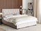 LIEVIN - Bed met opbergruimte - Beige - 180 x 200 cm - Fluweel