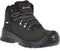 Sixton Corvara Outdry Werkschoenen Zwart Hoog S3