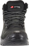 Sixton Corvara Outdry Werkschoenen Zwart Hoog S3