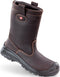 Sixton Werklaarzen Montana Wol Bruin S3 Maat 38