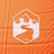 vidaXL - Kampeermatras - met - kussen - zelfopblazend - 1-persoons - oranje