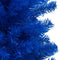 vidaXL - Kunstkerstboom - met - standaard - 240 - cm - PVC - blauw