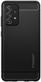 Spigen Rugged Armor - TPU Back Cover - Schokabsorberend - Zwart (A52, A52 5G)