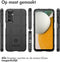 imoshion Hoesje Geschikt voor Samsung Galaxy A15 (5G) / A15 (4G) Hoesje Siliconen - imoshion Rugged Shield Backcover - Zwart