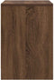 vidaXL - Nachtkastjes - 2 - st - met - lade - 40x34x50 - cm - bruin - eikenkleur
