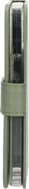 Mobiparts iPhone 12 Mini - Classic Wallet Case - Ruimte voor pasjes - Groen