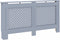 vidaXL Radiatorombouw 152x19x81 cm MDF antraciet
