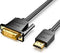 Vention HDMI naar DVI Kabel - Bi-directioneel - Full-HD 1080P - Zwart (2 m)