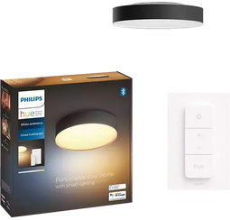 Philips Hue Enrave - Plafondlamp - LED 2450lm 19W 2200K-6500K - Zwart