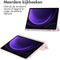 imoshion Tablet Hoes - Geschikt voor Samsung Galaxy Tab S9 11.0 inch FE / Galaxy Tab S10 FE / Galaxy Tab S9 11.0 inch - Trifold Hardcase Bookcase - Roze