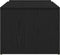 vidaXL - Salontafel - Zwart - Eikenhout - 90x45x35 - cm - Gelaagd - Hout