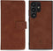 iMoshion Hoesje Geschikt voor Samsung Galaxy S23 Ultra Hoesje Met Pasjeshouder - iMoshion Uitneembare 2-in-1 Luxe Bookcase - Bruin