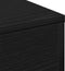 vidaXL - Salontafel - Zwart - Eiken - 96x50x45 - cm - Behandeld - Hout