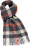Sjaal Blyth Grijs - Meriono Lamswol - 25 x 190 - Bronte by Moon Scotland