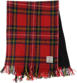 Sjaal Harris Tweed Tartan Royal Stewart - Zachte Fleece binnenkant - 25 x 155 - Glen Appin of Scotland