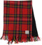 Sjaal Harris Tweed Tartan Royal Stewart - Zachte Fleece binnenkant - 25 x 155 - Glen Appin of Scotland