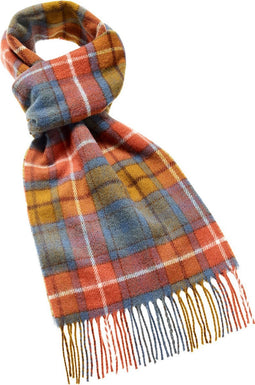 Sjaal Tartan Antique Buchanan - Meriono Lamswol - 25 x 190 - Bronte by Moon Scotland