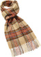 Sjaal Tartan Antique Dress Stewart - Meriono Lamswol - 25 x 190 - Bronte by Moon Scotland