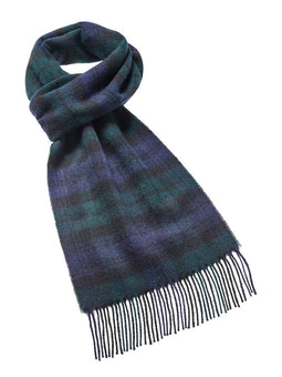 Sjaal Tartan Black Watch - Meriono Lamswol - 25 x 190 - Bronte by Moon Scotland