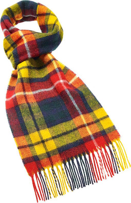 Sjaal Tartan Buchanan - Meriono Lamswol - 25 x 190 - Bronte by Moon Scotland