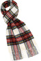 Sjaal Tartan Dress Stewart - Meriono Lamswol - 25 x 190 - Bronte by Moon Scotland