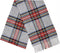 Sjaal Tartan Grey Stewart - Meriono Lamswol - 25 x 190 - Bronte by Moon Scotland