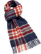 Sjaal Westminster Blauw (Denim) - Meriono Lamswol - 25 x 190 - Bronte by Moon Scotland