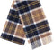 Sjaal Woodhouse Blauw Geel (Denim Yellow) - Meriono Lamswol - 25 x 190 - Bronte by Moon Scotland