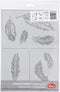 Sjabloon - Flexibel Tekensjabloon - Hobbysjabloon - Veren - A4 - 21x29,7cm - Viva Decor