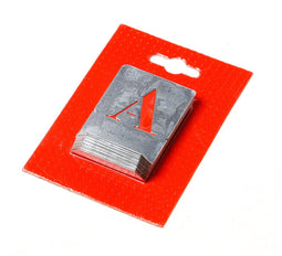 Sjabloon kistletter A-Z 30mm metaal