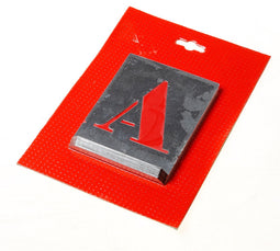 Sjabloon kistletter A-Z 80mm metaal