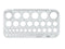 Sjabloon Staedtler 576 cirkel 1-36mm