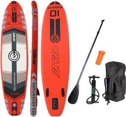 Sup board - 320x76x15 cm - max. 145 kg - verstelbare peddel