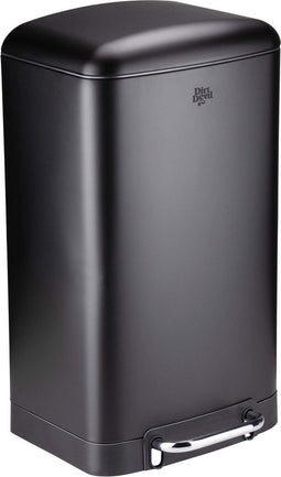 Dirt Devil Pedaalemmer 30 Liter - Soft Close Mechanisme - Verwijderbare Binnenbak - Zwart