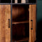 Boekenkast Lot - Boekenkast Mangohout - Boekenkast XXL 200 cm