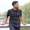 Donnay Noah - Sportpolo - Ruime pasvorm - Zwart - maat S