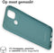 iMoshion Hoesje Geschikt voor Xiaomi Redmi 10C Hoesje Siliconen - iMoshion Color Backcover - Donkergroen