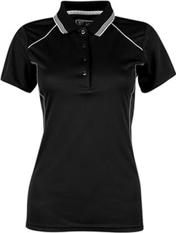 Sjeng Sports Dalla - Sportpolo - Vrouwen - Maat L - Zwart