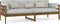 vidaXL - Slaapbank - massief - grenenhout - honingbruin - 80x200 - cm