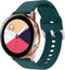 iMoshion Bandje Geschikt voor Samsung Galaxy Watch Active 2 (44mm) / Galaxy Watch Active 2 (40mm) / Galaxy Watch (42mm) / Galaxy Watch 40 mm / Galaxy Watch 3 41mm - iMoshion Siliconen bandje - Donkergroen