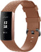 imoshion Siliconen bandje - Geschikt voor Fitbit Charge 4, Charge 3 - Bruin - One Size