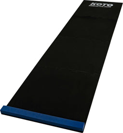 KOTO Puzzle Dartmat - Foam dartmat met opstaande oche - 60x237cm - Blauw (4 stuks)