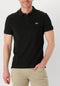 Lacoste Heren Poloshirt - Katoen - Stretch - Zwart - Maat XL