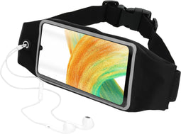 Mobiparts Galaxy A33 (2022) 5G - Sport Belt - Water- en zweetbestendig - Zwart