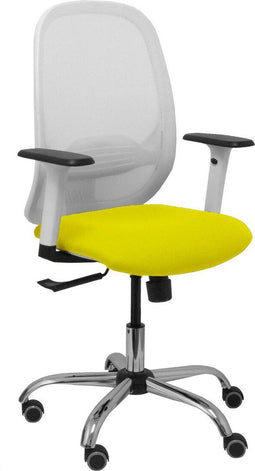 Bureaustoel P&C 354CRRP Wit Geel