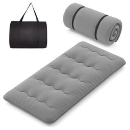 Coast Japanse Futonmatras - Oprolbaar Tatami Matras - Wasbare Hoes en Draagtas - 90 x 200 x 10 cm